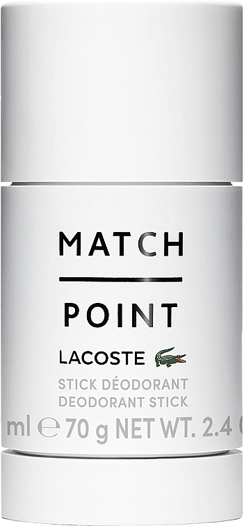 Lacoste Match Point - Dezodorant w sztyfcie — Zdjęcie N1