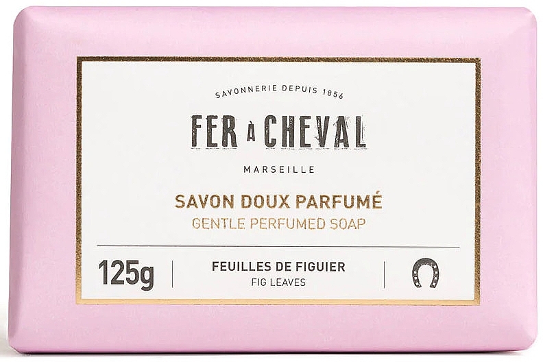 Mydło marsylijskie Liście figowe - Fer A Cheval Gentle Perfumed Soap Fig Leaves — Zdjęcie N1