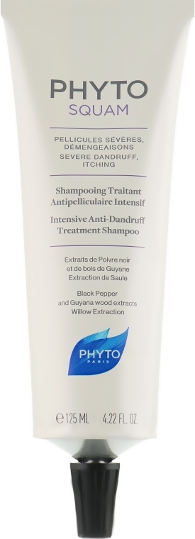 Intensywny szampon przeciwłupieżowy do włosów - Phyto Phytosquam Intensive Anti-Dandruff Treatment Shampoo — Zdjęcie N1