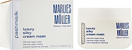 Kup Intensywna maska do włosów zniszczonych - Marlies Moller Pashmisilk Silky Cream Mask