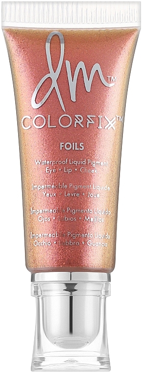 Brokat do makijażu w płynie - Danessa Myricks Colorfix Foils Liguid Glitter Lip, Cheek, Eye Color — Zdjęcie N1