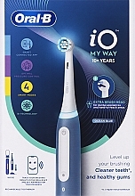Kup Elektryczna szczoteczka do zębów, z etui, 1 wymienna końcówka - Oral-B iO My Way Series 4 Ocean Blue