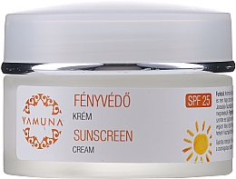 Kup PRZECENA! Krem przeciwsłoneczny na dzień - Yamuna Sunscreen Cream SPF 25 *