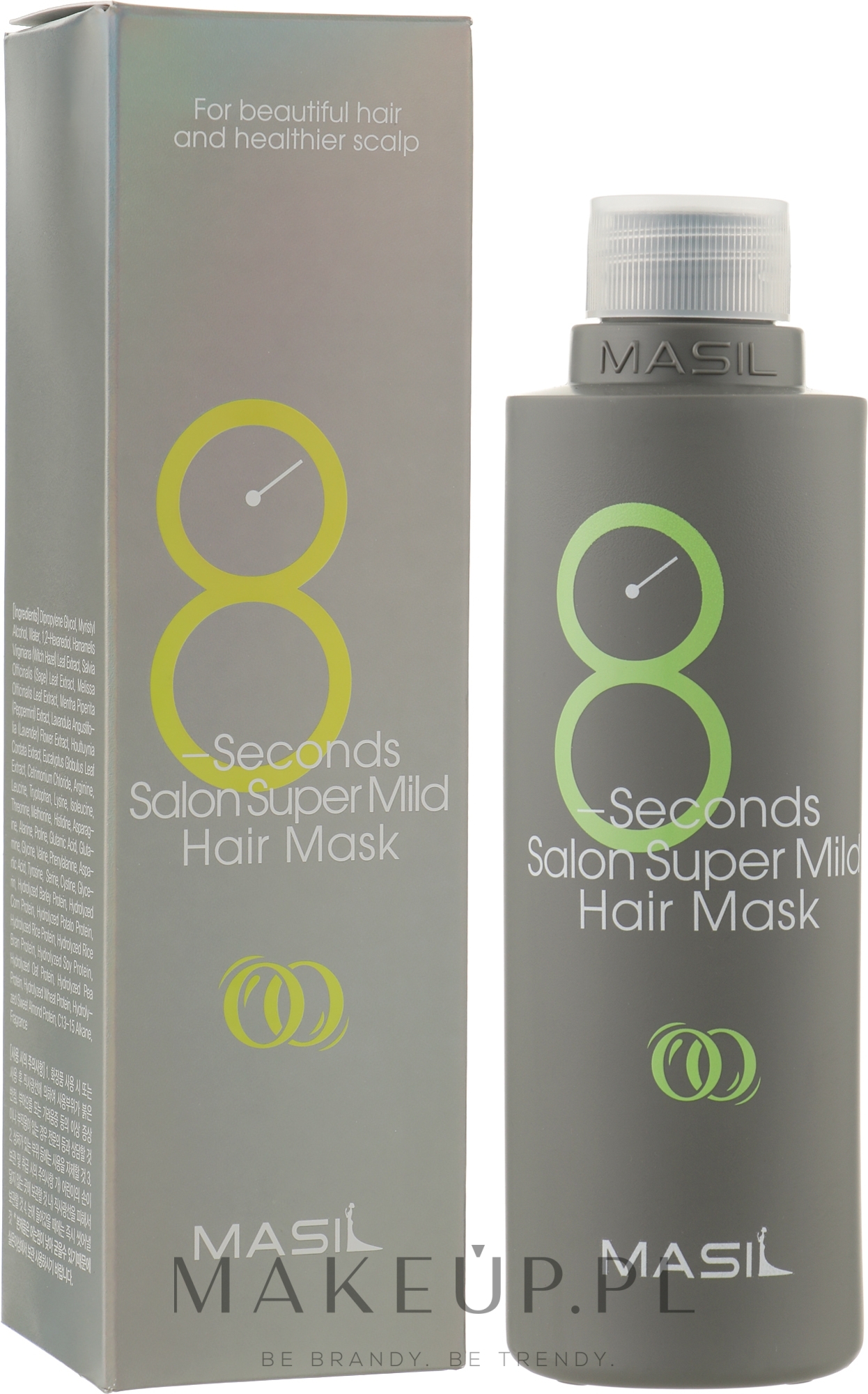 Maska ​​do szybkiej regeneracji włosów - Masil 8 Seconds Salon Supermild Hair Mask — Zdjęcie 200 ml