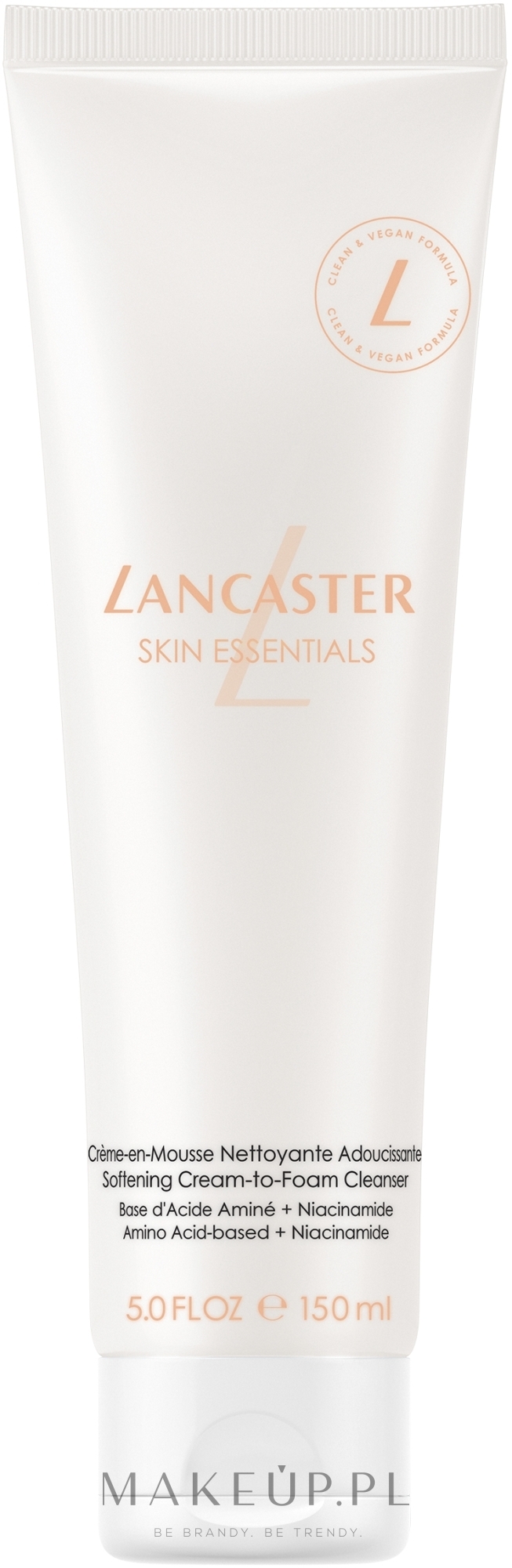 Krem-pianka do mycia twarzy - Lancaster Skin Essentials Softening Cream-to-Foam Cleanser — Zdjęcie 150 ml