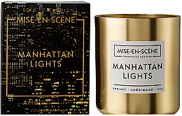 Kup Świeca zapachowa - Ambientair Mise En Scene Manhattan Lights