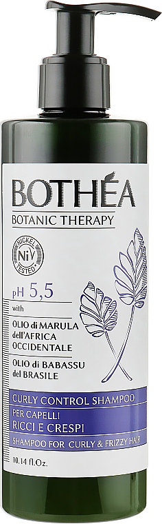 Szampon do włosów kręconych - Bothea Botanic Therapy Curly Control Shampoo pH 5.5 — Zdjęcie N1