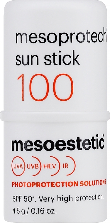 Ochronny sztyft przeciwsłoneczny z technologią Mesoprotech SPF 50+ - Mesoestetic Mesoprotech Sun Protective Repairing Stick SPF100+ — Zdjęcie N1