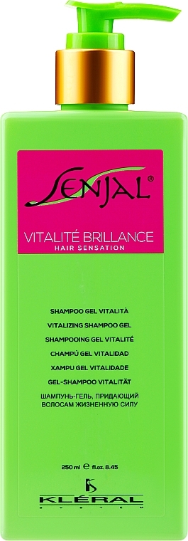Szampon-żel nawilżający do włosów normalnych - Kleral System Vitalazing Gel Shampoo — Zdjęcie N1