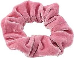 Aksamitna gumka do włosów, różowy - Lolita Accessories — Zdjęcie N1