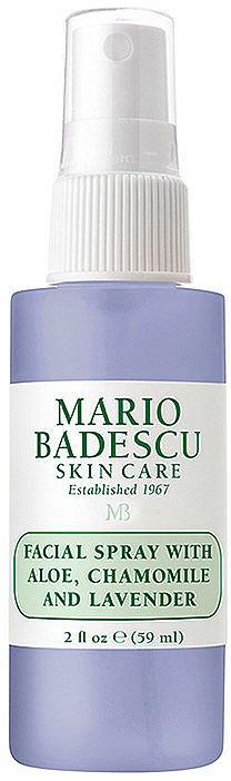 Spray do twarzy z aloesem, rumiankiem i lawendą - Mario Badescu Facial Spray Aloe, Chamomile And Lavender
