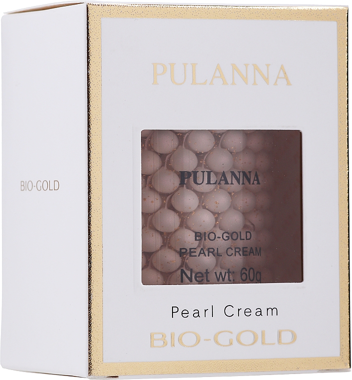 Perłowy krem do twarzy z bio-złotem	 - Pulanna Bio-Gold Pearl Cream — Zdjęcie N2