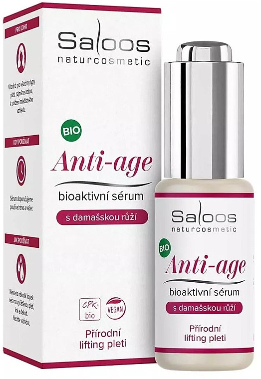 Bioaktywne serum przeciwstarzeniowe - Saloos Anti-Age Bioactive Serum — Zdjęcie N2