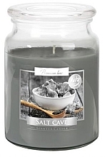 Świeca aromatyczna premium w słoiku Solna Jaskinia - Bispol Premium Line Scented Candle Salt Cave — Zdjęcie N1