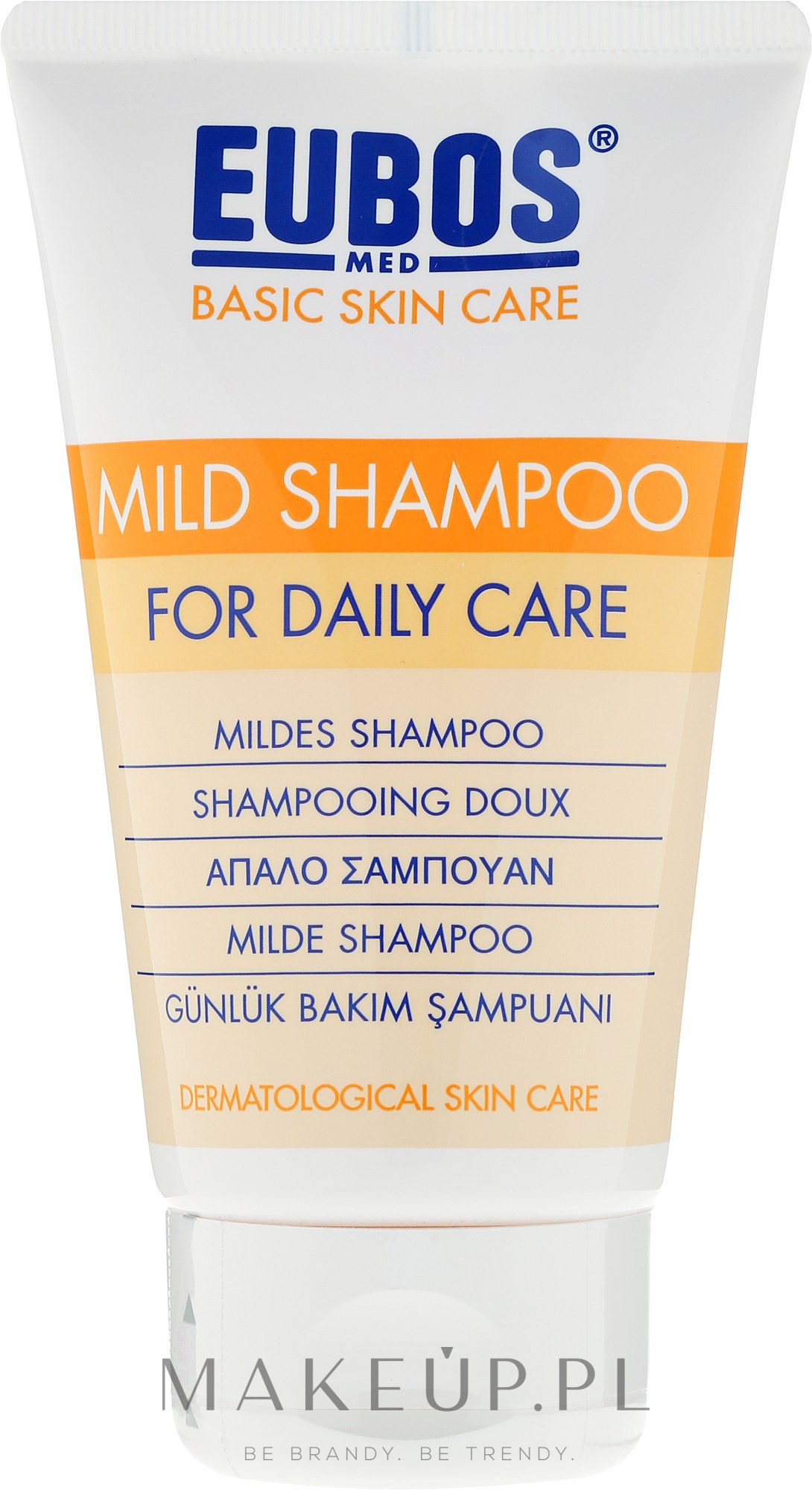 Delikatny szampon do włosów - Eubos Med Basic Skin Care Mild Shampoo — Zdjęcie 150 ml
