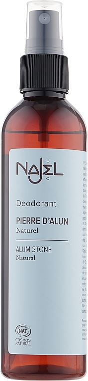 Dezodorant w sprayu do ciała Ałun - Najel Alum Deodorant Spray — Zdjęcie N2
