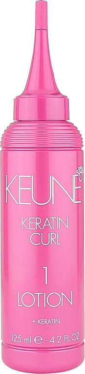 Keratynowy balsam do włosów - Keune Keratin Curl Lotion 1 — Zdjęcie N1
