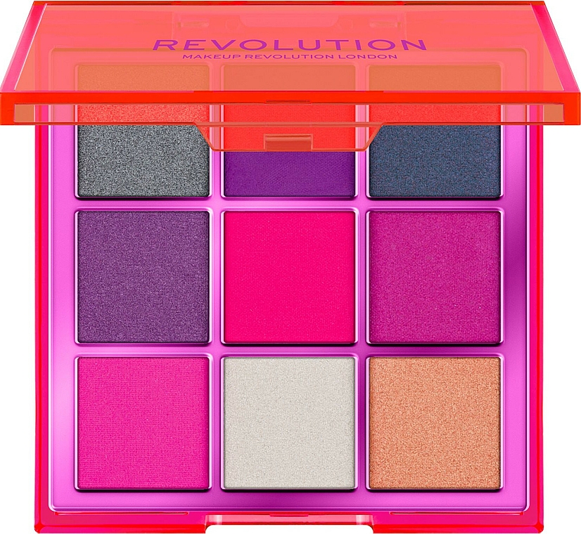 Paleta cieni do powiek - Makeup Revolution Viva Neon — Zdjęcie N1