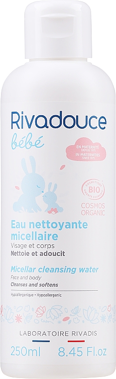 Organiczny płyn micelarny do mycia twarzy dla niemowląt i dzieci - Rivadouce Bebe Micellar Cleansing Water — Zdjęcie N4