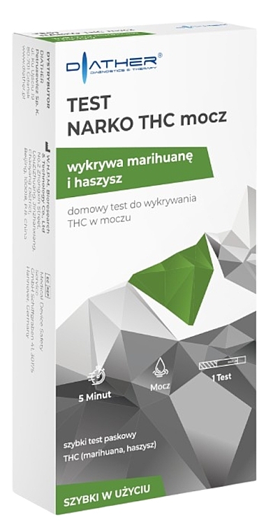 Testy na obecność narkotyków w organizmie - Diather Diagnostics & Therapy — Zdjęcie N1