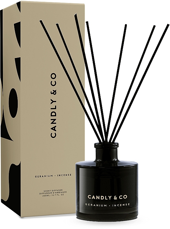 Dyfuzor zapachowy - Candly & Co No.1 Geranium Incense Diffuser — Zdjęcie N1