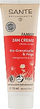 Kup Bio krem ​​do twarzy 24h z granatem i fig Ochrona i pielęgnacja - Sante Family Organic Pomegranate & Fig 24h Cream