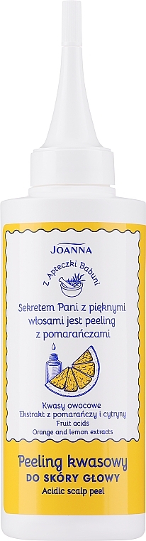 Peeling kwasowy do skóry głowy - Joanna Z apteczki babuni — Zdjęcie N1