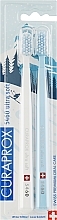 Zestaw szczoteczek do zębów CS 5460 Matternhorn, ultra miękkie, biała + niebieska - Curaprox  — Zdjęcie N1