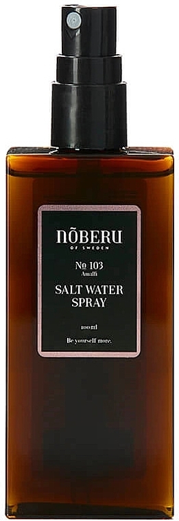 Spray solny do włosów - Noberu of Sweden №103 Amalfi Salt Water Spray — Zdjęcie N2