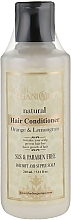 Ziołowa odżywka do włosów bez SLS Pomarańcza i trawa cytrynowa - Khadi Organique Orange Lemongrass Hair Conditioner — Zdjęcie N1