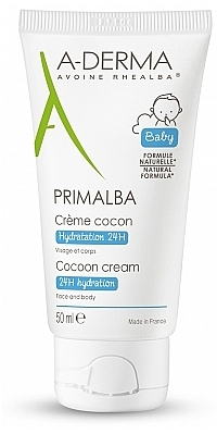 Łagodny krem nawilżający dla dzieci - A-Derma Primalba Bébé Gentle Cocoon Cream