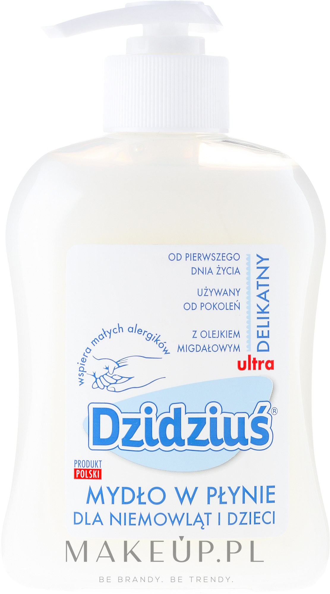 Mydło w płynie z olejem migdałowym dla niemowląt i dzieci - Dzidziuś — Zdjęcie 300 ml