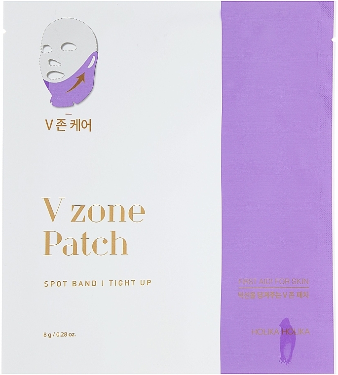 Maska liftingująca podbródek - Holika Holika Spot Band V Zone Patch — Zdjęcie N1