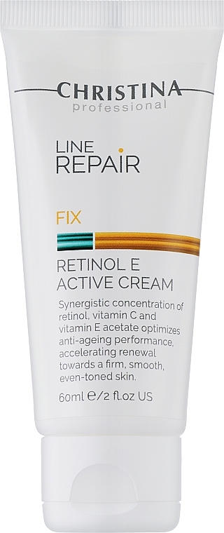 Krem do twarzy z retinolem i witaminą E - Christina Line Repair Fix Retinol E Active Cream — Zdjęcie N1