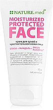 Krem do cery suchej i wrażliwej Ochronne nawilżenie - Nature.med Nature's Solution Moisturized Protected Face — Zdjęcie N2