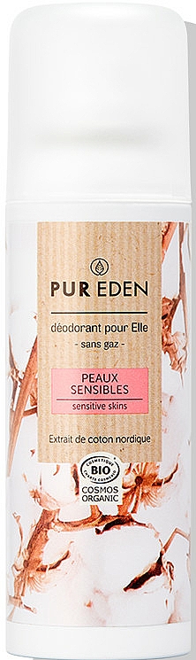 Dezodorant w sprayu do skóry wrażliwej - Pur Eden Sensitive Skin Deodorant — Zdjęcie N1