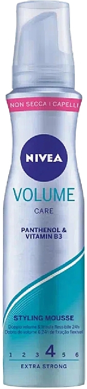Pianka do włosów - NIVEA Volume Care Extra Strong — Zdjęcie N1