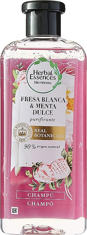 Oczyszczający szampon do włosów - Herbal Essences White Strawberry & Sweet Mint Shampoo — Zdjęcie N3