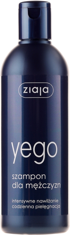 Intensywnie nawilżający szampon do włosów dla mężczyzn - Ziaja Yego — Zdjęcie N1