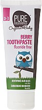 Pasta do zębów z ksylitolem dla dzieci Jagody - Pure Beginnings Organic Kids Berry Toothpaste With Xylitol — Zdjęcie N2