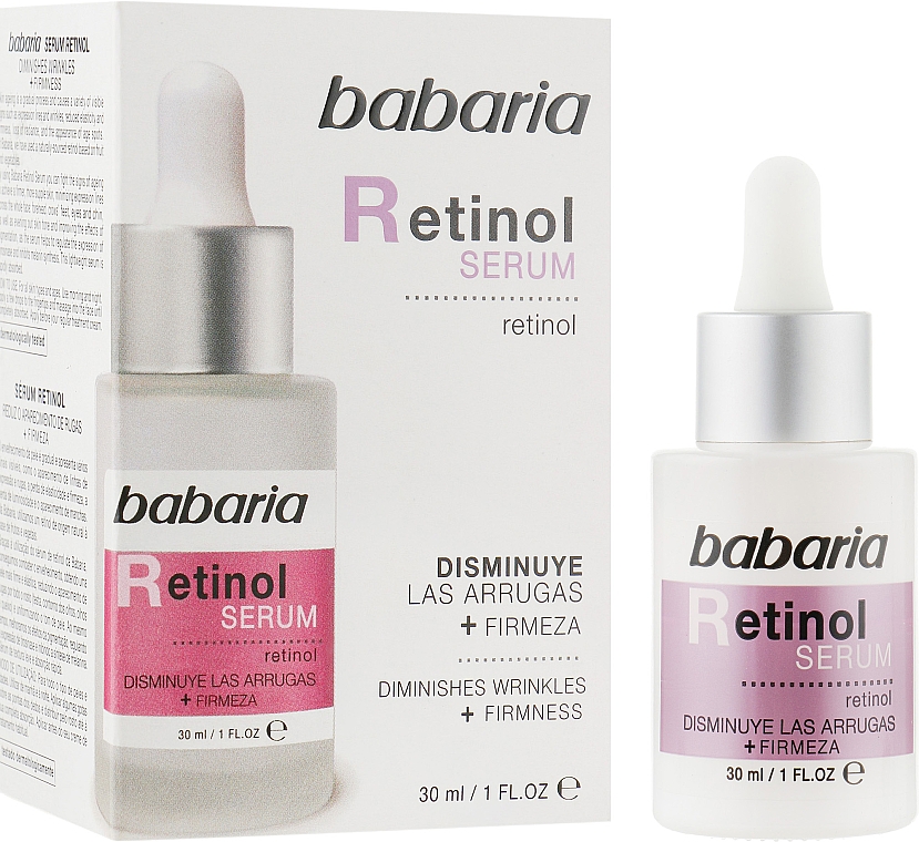 Liftingujące serum do twarzy - Babaria Retinol Serum
