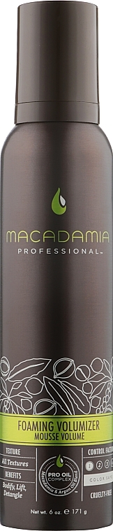 Pianka dodająca włosom objętości - Macadamia Professional Foaming Volumizer — Zdjęcie N1