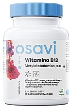 Suplement diety Witamina B12, 100 mg - Osavi Vitamin B12 (Methylcobalamin) 100 Mcg — Zdjęcie N1