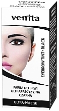 Farba do brwi Ultraprecyzja - Venita Eyebrow Tint Black — Zdjęcie N1