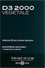 Suplement diety Witamina D 3, 2000 - BiosLine Principium D3 2000 — Zdjęcie N1