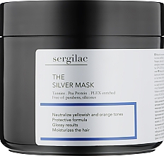 Kup Maska neutralizująca żółty pigment we włosach - Sergilac The Silver Mask