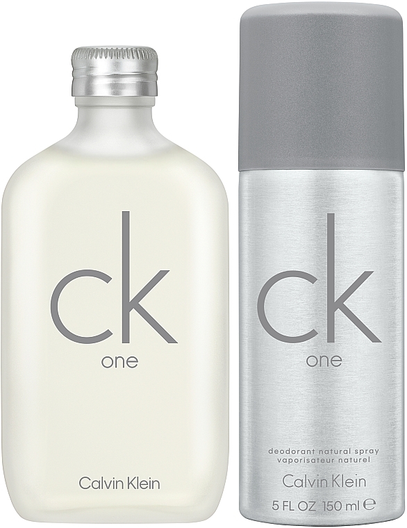 Calvin Klein CK One - Zestaw (edt/100ml + deo/150ml) — Zdjęcie N1