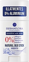 Kup Dezodorant w sztyfcie dla skóry wrażliwej - Dermaflora Natural Deo Stick Sensitive With MSM