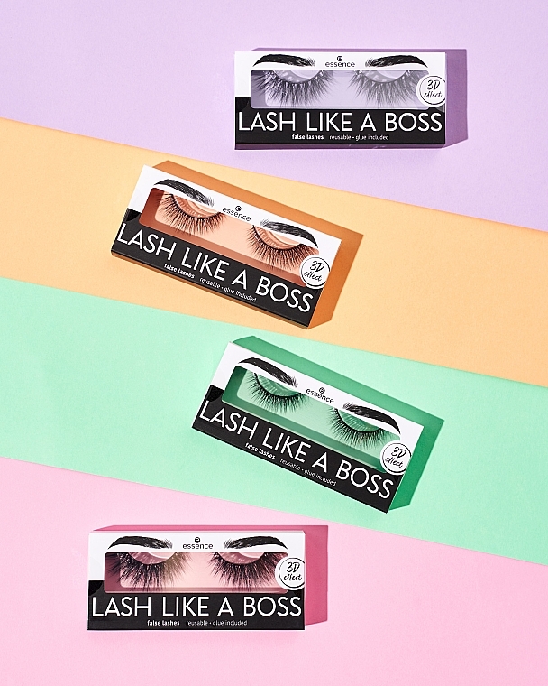 Sztuczne rzęsy - Essence Lash Like A Boss False Eyelashes 04 Stunning — Zdjęcie N5