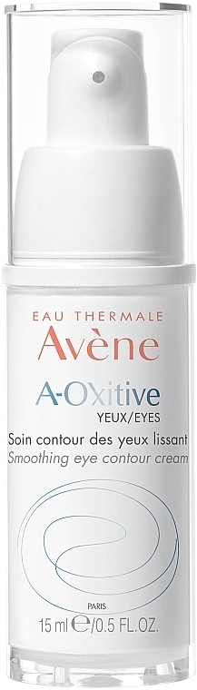 Przeciwstarzeniowy krem do skóry wokół oczu - Avene A-Oxitive Smoothing Eye Contour Cream